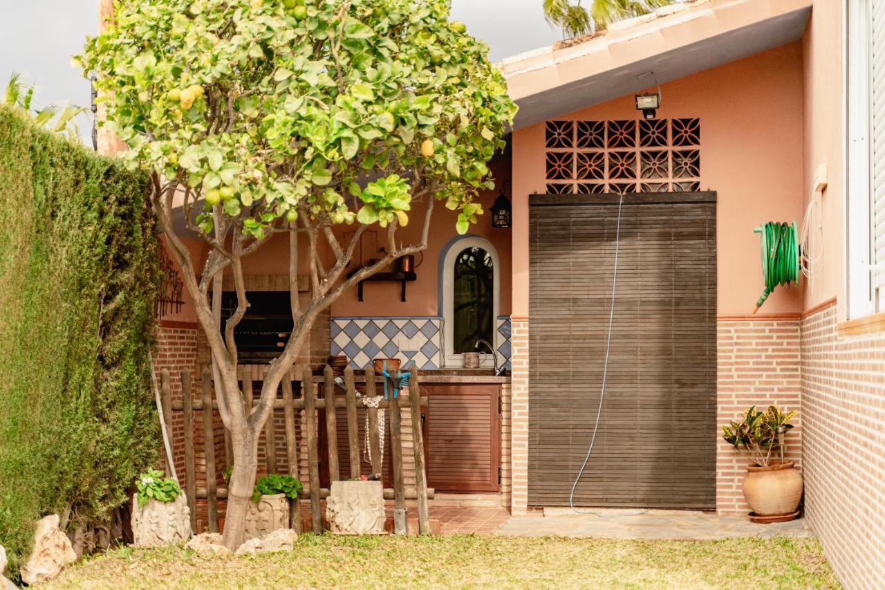 Villa Estilo Mediterranea Con Piscina, Jardin, Bbq Y Jacuzzi - Villa Bel Air Real Εστεπόνα Εξωτερικό φωτογραφία